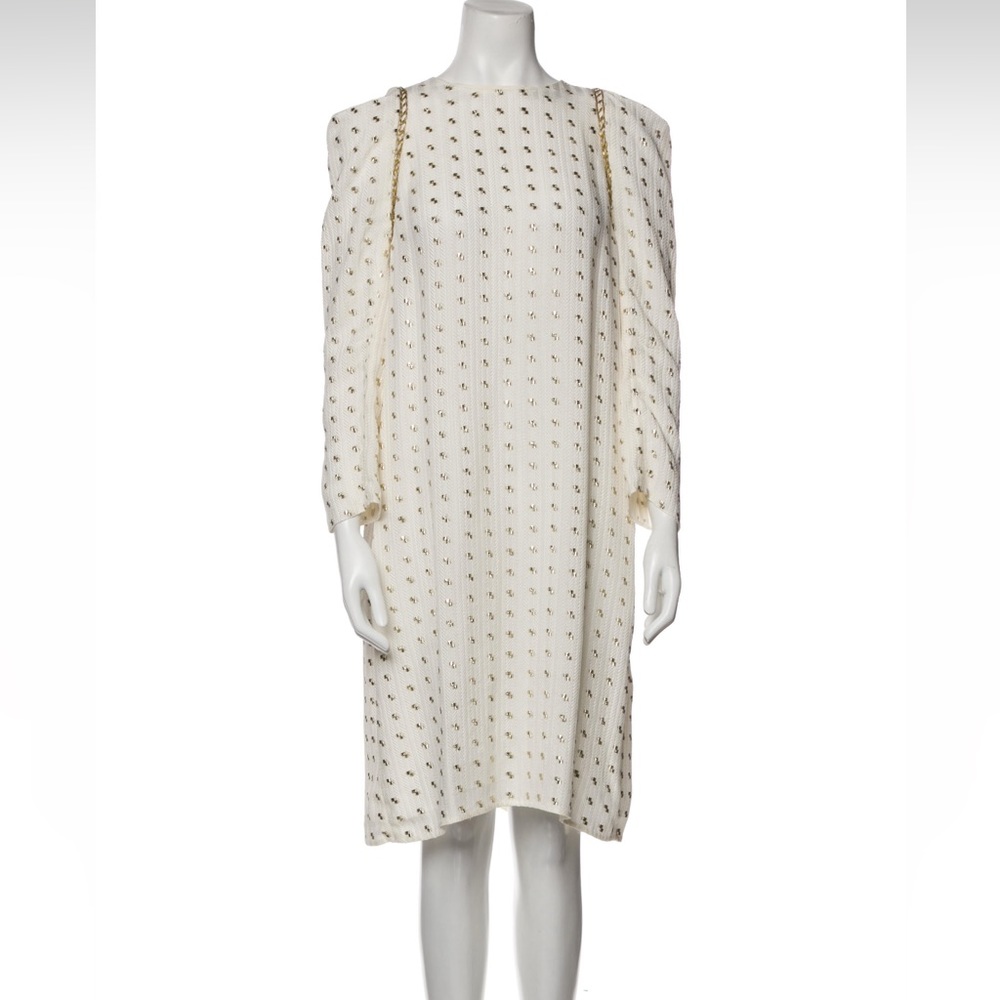 Silk Chloe dress.
